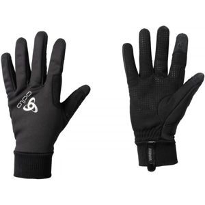Odlo GLOVES WINDPROOF WARM čierna L - Bežkárske rukavice