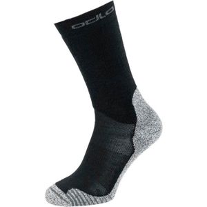 Odlo CREW NATURAL CERAMIWARM čierna 42-44 - Ponožky