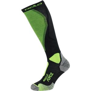 Odlo MUSCLE FORCE CERAMIW zelená 39-41 - Dlhé ponožky