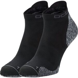 Odlo CERAMICOOL RUN 2 PACK SOCKS SHORT Ponožky, čierna, veľkosť 36-38