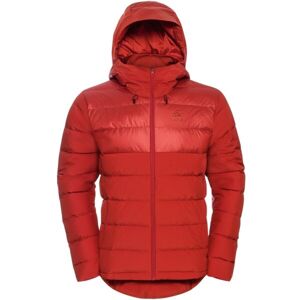 Odlo M SEVERINN-THERMIC HOODED INSULATED JACKET Pánska páperová bunda, červená, veľkosť L