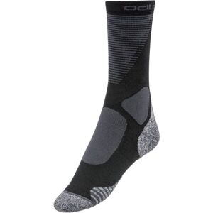 Odlo SOCKS CREW ACTIVE WARM XC Ponožky, čierna, veľkosť 42-44