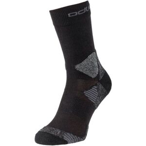 Odlo SOCKS CREW PRIMALOFT HIKE Ponožky, čierna, veľkosť 45/47