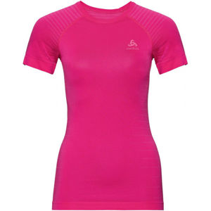 Odlo SUW WOMEN'S TOP CREW NECK S/S PERFORMANCE LIGHT ružová L - Dámske tričko