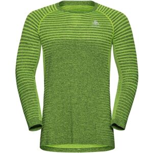 Odlo Pánske tričko s dlhým rukávom Pánske tričko s dlhým rukávom, zelená, veľkosť L