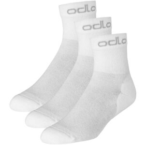 Odlo ACTIVE QUARTER 3-PACK Ponožky, biela, veľkosť 39-41