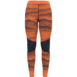 Odlo BL BOTTOM LONG WHISTLER ECO Dámske funkčné nohavice, oranžová, veľkosť L
