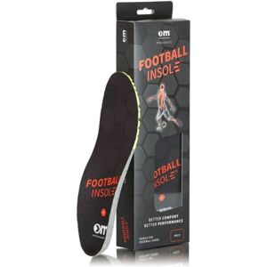 ORTHOMOVEMENT UPGRADE FOOTBALL INSOLE Vložky do obuvi, čierna, veľkosť 44