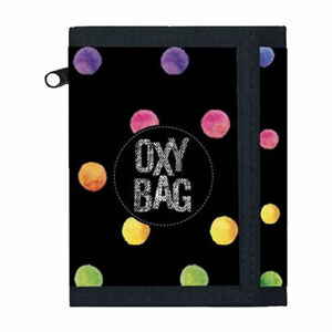 Oxybag OXY STYLE MINI DOTS Peňaženka, čierna, veľkosť os