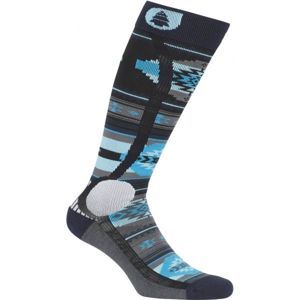 Picture WOOLING modrá 44/45 - Lyžiarske ponožky