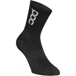POC ESSENTIAL ROAD LT Športové ponožky, čierna, veľkosť 37-38