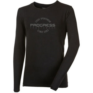 Progress OS VANDAL STAMP Pánske tričko s potlačou, čierna, veľkosť XXL