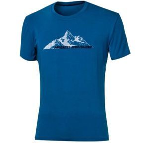 Progress OS PIONEER MOUNTAIN BAMBUS modrá M - Pánske tričko