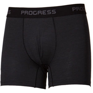 Progress RAM Pánske Merino boxerky, čierna, veľkosť XL