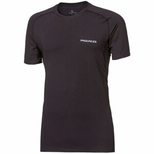 Progress ARROW MAN Pánske bežecké tričko, čierna, veľkosť L