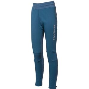 PROGRESS DT COOLIO PANTS Detské zimné elastické nohavice, modrá, veľkosť 152-158