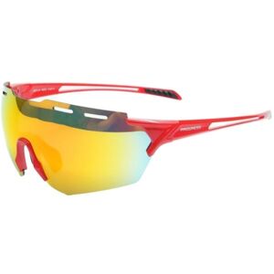 PROGRESS CROSS Športové slnečné okuliare, červená, veľkosť UNI