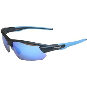PROGRESS SAFARI Športové slnečné okuliare, tmavo modrá, veľkosť UNI