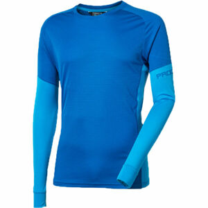 Progress PATRON Pánske športové tričko s dlhým rukávom, modrá, veľkosť