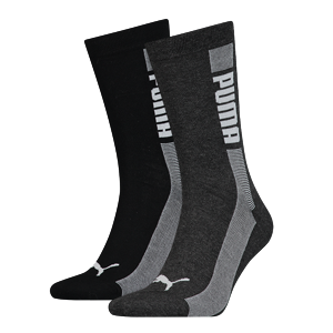 Puma SOCK 2P UNISEX čierna 39 - 42 - Ponožky