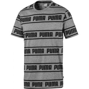 Puma AMPLIFIED  TEE šedá XXL - Pánske tričko