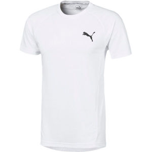 Puma EVOSTRIPE TEE biela 3XL - Pánske tričko