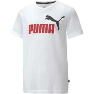 Puma ESS 2 COL LOGO TEE B Detské tričko, biela, veľkosť 152