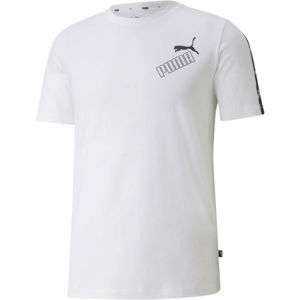 Puma AMPLIFIED TEE Pánske tričko, biela, veľkosť XXL