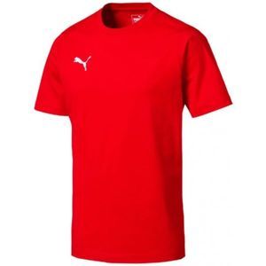 Puma LIGA CASUALS TEE Pánske tričko, červená, veľkosť L