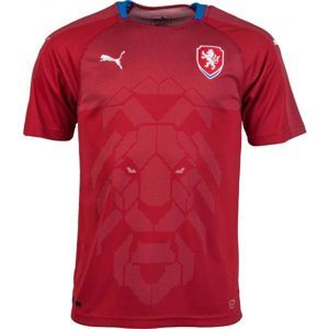 Puma FUTBALOVÝ REPREZENTAČNÝ DRES ČR červená L - Pánsky futbalový dres