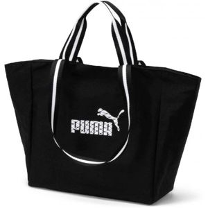 Puma WMN CORE LARGE SHOPPER čierna  - Dámska taška