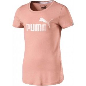 Puma STYLE ESS LOGO TEE - Dievčenské tričko