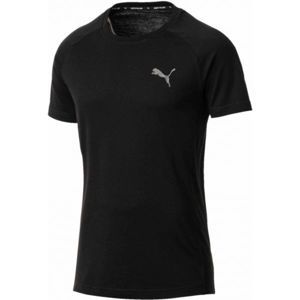 Puma EVOSTRIPE WARM TEE čierna L - Pánske funkčné tričko
