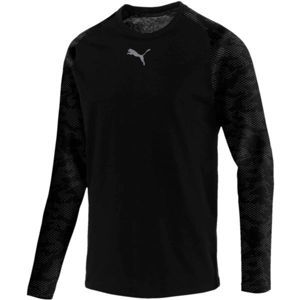 Puma MODERN SPORTS LS TEE čierna XXL - Pánske tričko