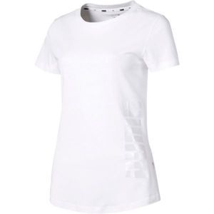 Puma SUMMER GRAPHIC TEE biela XL - Dámske tričko