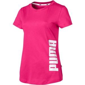 Puma SUMMER GRAPHIC TEE ružová L - Dámske tričko