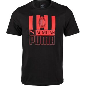 Puma ACM FTBLCORE TEE Pánske tričko, čierna, veľkosť XXL