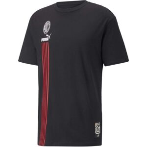 Puma ACM FTBLCULTURE TEE Pánske tričko, čierna, veľkosť XL