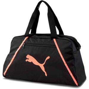 Puma AT ESS GRIP BAG PEARL Taška, čierna,oranžová, veľkosť