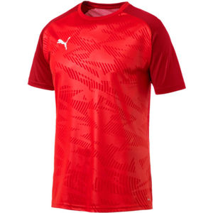 Puma CUP TRAINING JERSEY COR červená L - Pánske športové tričko