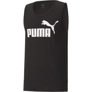 Puma ESS TANK BLK Pánske tielko, čierna, veľkosť XL