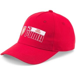 Puma FACR FTBLCORE BB CAP Šiltovka, červená, veľkosť UNI