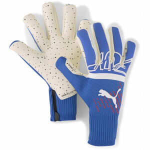 Puma FUTURE Z GRIP 1 HYBRID Pánske brankárske rukavice, modrá, veľkosť 9