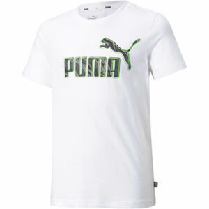 Puma GRAPHIC TEE B Chlapčenské tričko, biela, veľkosť 128
