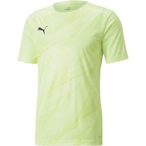 Puma INDIVIDUALRISE GRAPHIC TEE Pánske tričko, žltá, veľkosť XL