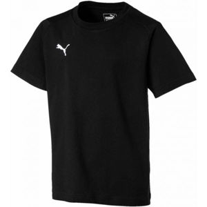 Puma LIGA CASUALS TEE JR čierna 152 - Chlapčenské tričko