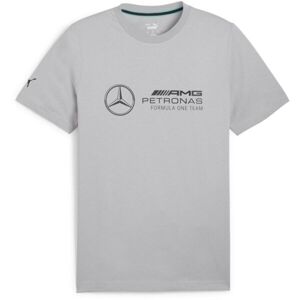 Puma MERCEDES-AMG PETRONAS F1 ESSENTIALS LOGO TEE Pánske tričko, čierna, veľkosť