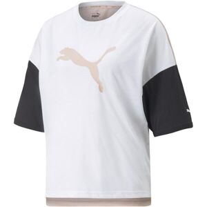 Puma MODERN SPORTS FASHION TEE Dámske tričko, biela, veľkosť