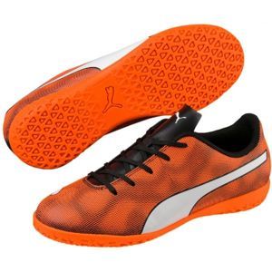 Puma RAPIDO IT JR oranžová 2 - Detská halová obuv