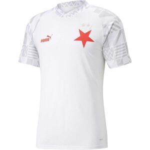 Puma SKS Prematch Jersey 22/23 Pánsky futbalový predzápasový dres dres, biela, veľkosť XXXL